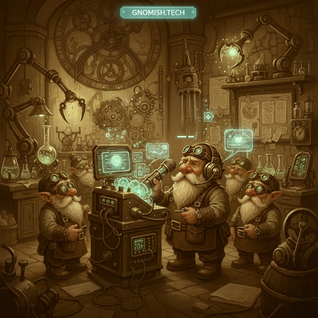 Gnomish Tech Workshop Entrance - Voice Assisted Macros